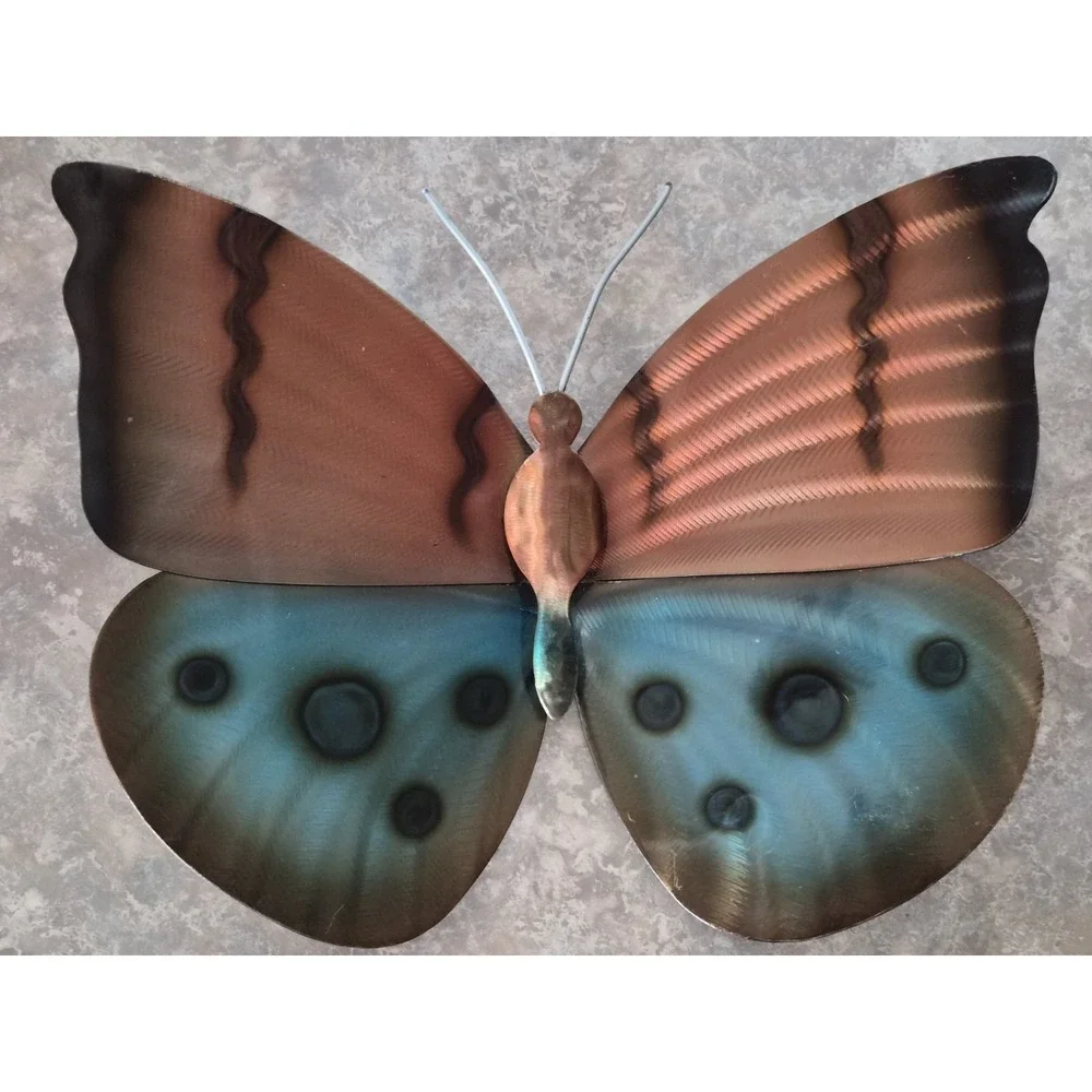 Metal Butterfly Hanging Wall Art